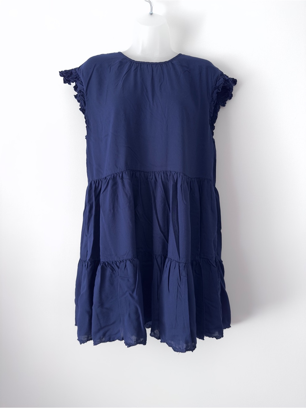 wilfred aritzia la boheme dress navy